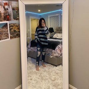 American Eagle striped sweater top